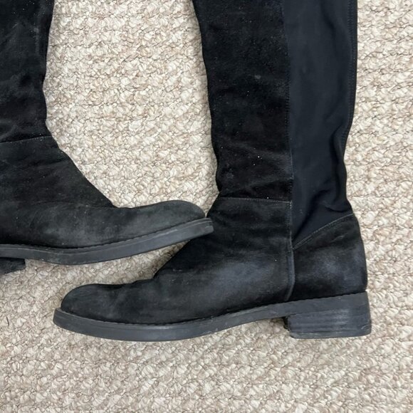 P324. Blondo Black Over the Knee Boots Sleek Design - Picture 5 of 16